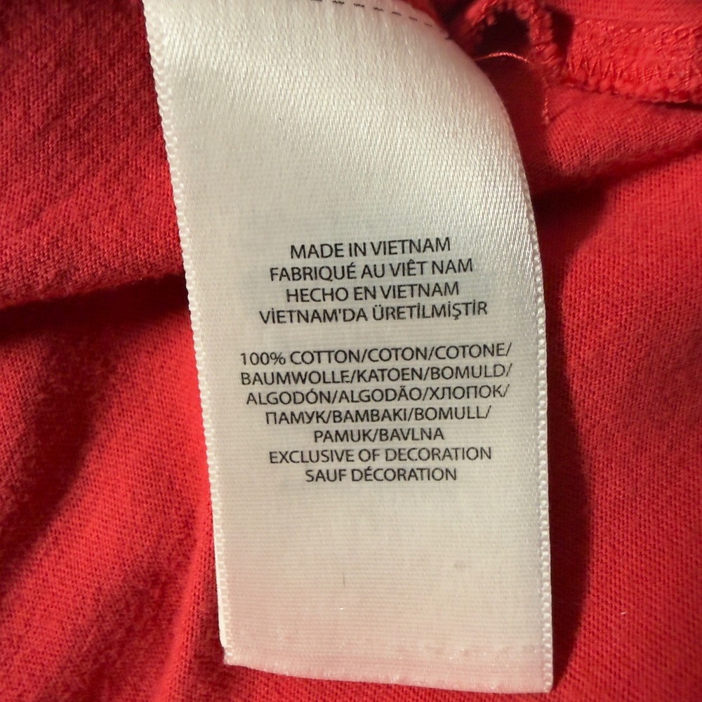 Polo Ralph Lauren Polo Shirt Mens Medium Red‎ Excellent Classic Fit Pocket Pony - Picture 6 of 11